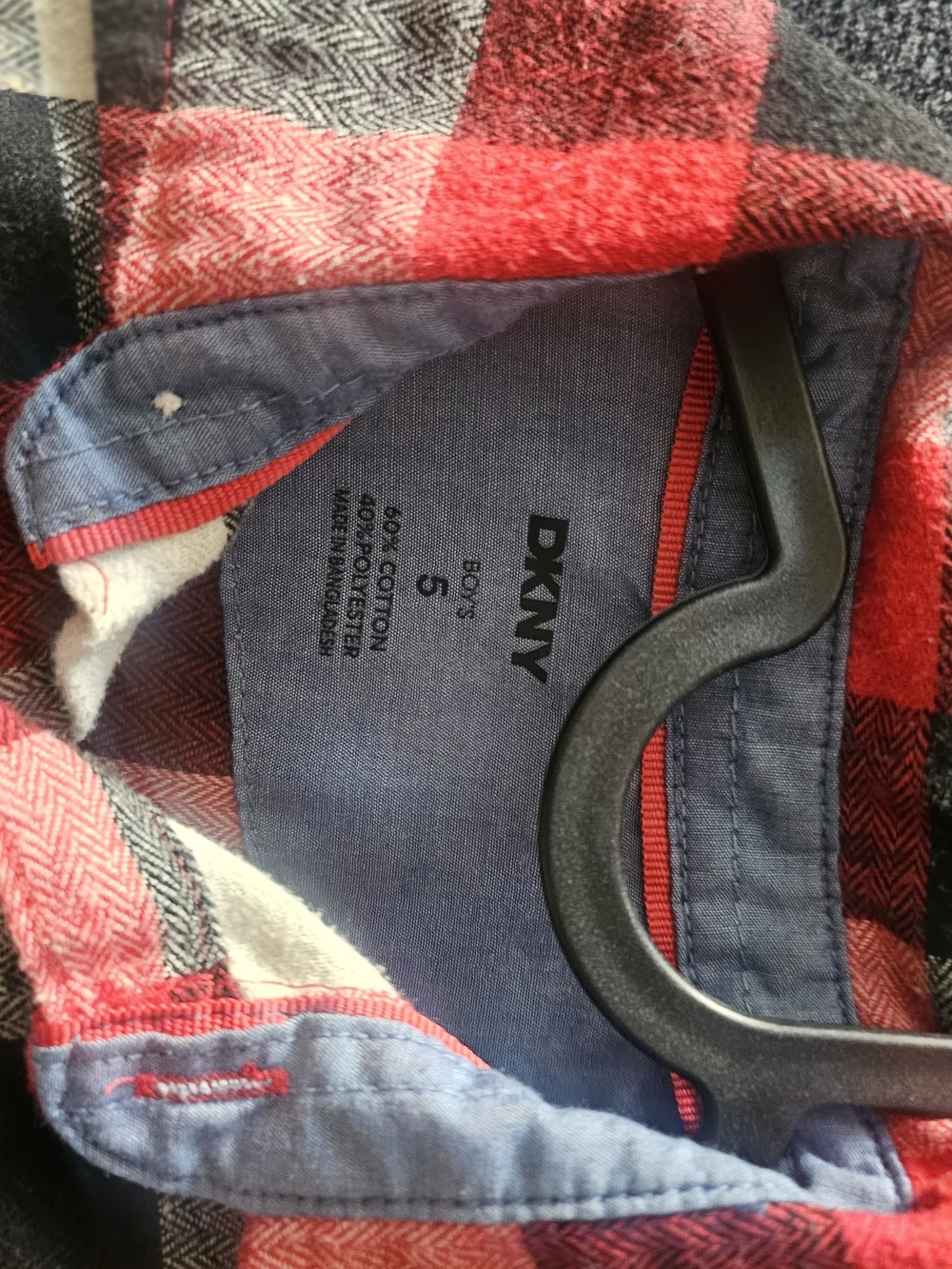 Carter's Red and Blue Plaid Button-Down Shirts Pack